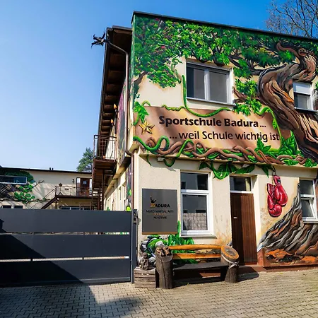 Apartment Black Der Sportschule Badura Leipzig Exterior photo